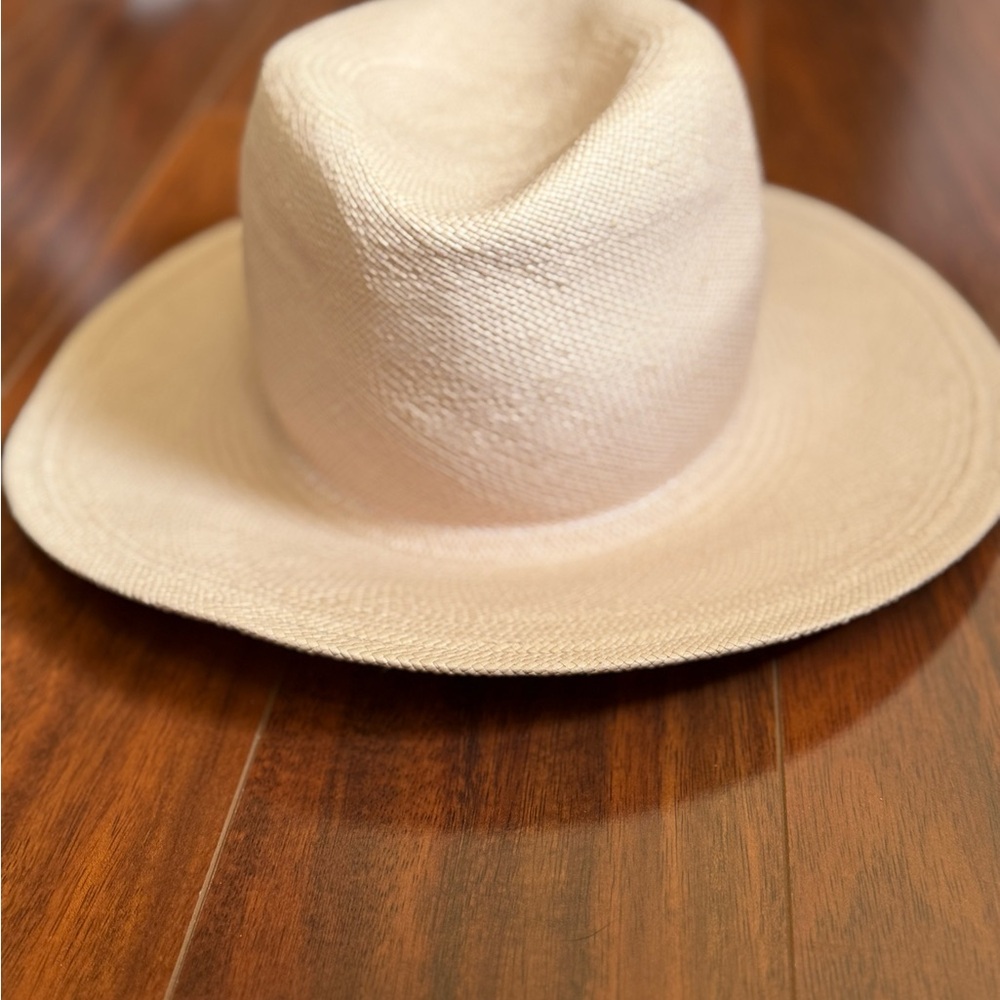 Hat Attack Pink/Cream Woven Hat
